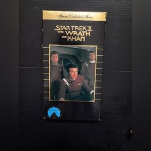 Special Collectors Series Star Trek II: The Wrath of Khan VHS